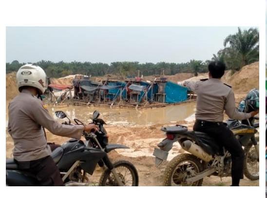 Kapolsek Langsung Turun Tangan Pimpin Patroli, Aktivitas Ilegal di Kampar Kiri Nihil 